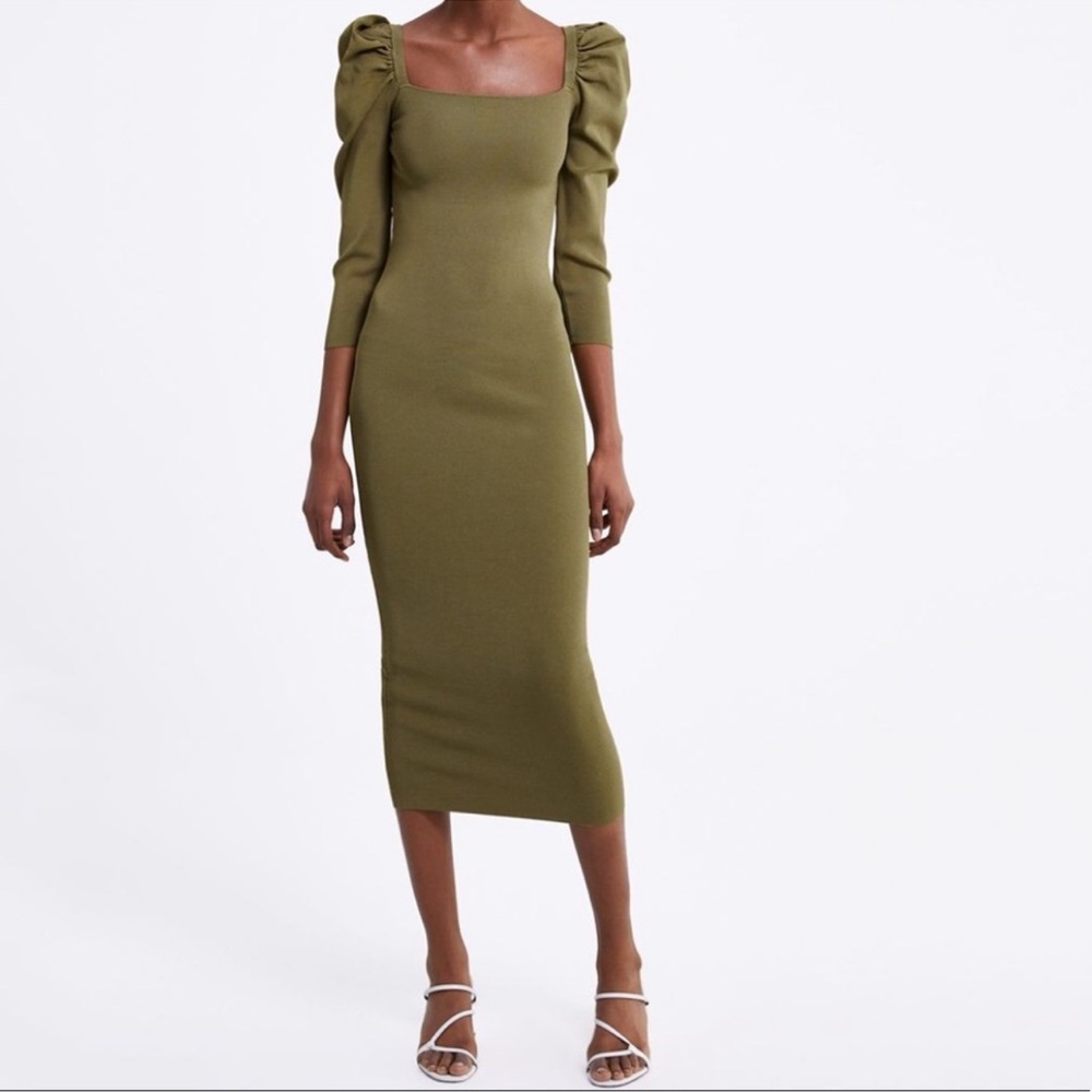Zara Knit Maxi Dress
